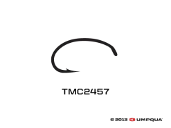 TMC 2457 Caddis Pupa, Nymph Hook - 100 Pack