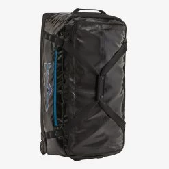 Patagonia - Black Hole Wheeled Duffel Bag 100L - Black W/Fitz Trout