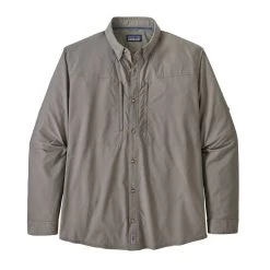 Patagonia Long-Sleeved Sun Stretch Shirt - Hex Grey
