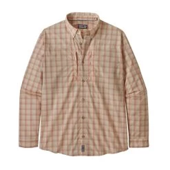 Patagonia Long-Sleeved Sun Stretch Shirt - Mellow Melon