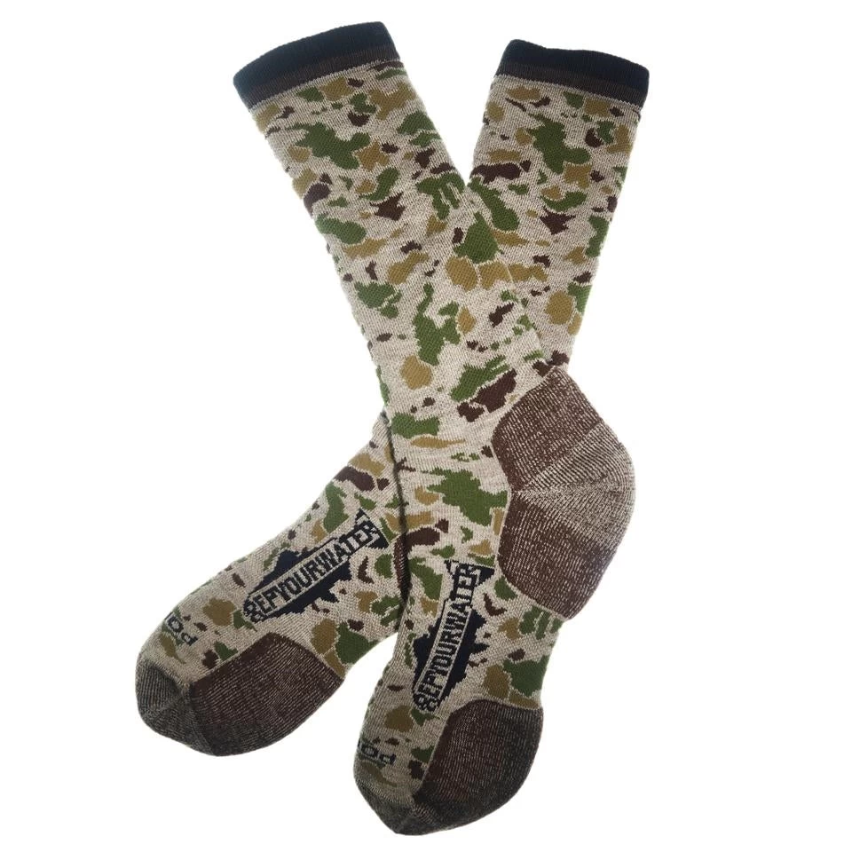 RepYourWater - Camo Socks