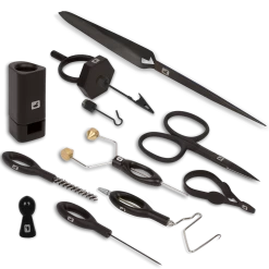 Loon Complete Fly Tying Tool Kit - Black