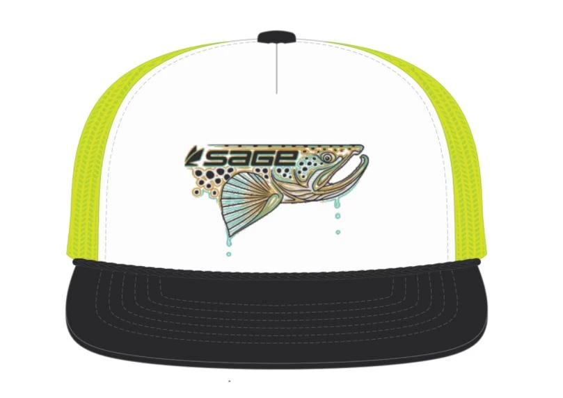 Sage Electric Foamie Hat - Trout/Green