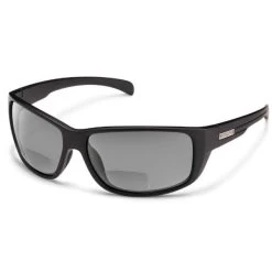 Smith Suncloud Milestone Reader - Matte Black - Polarized Gray +2.50