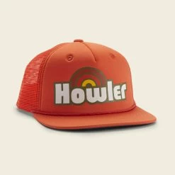 Howler Bros - Rainbow Snapback - Orange