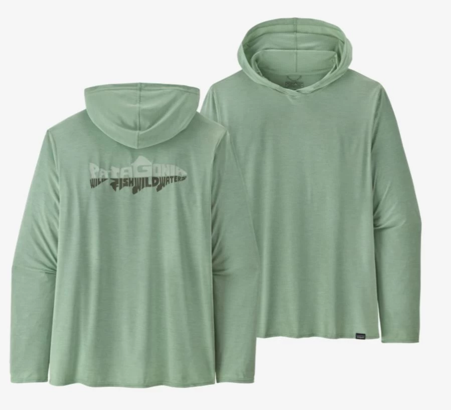 Patagonia Men's Long Sleeve Cap Cool Daily Graphic Hoodie - Image 2